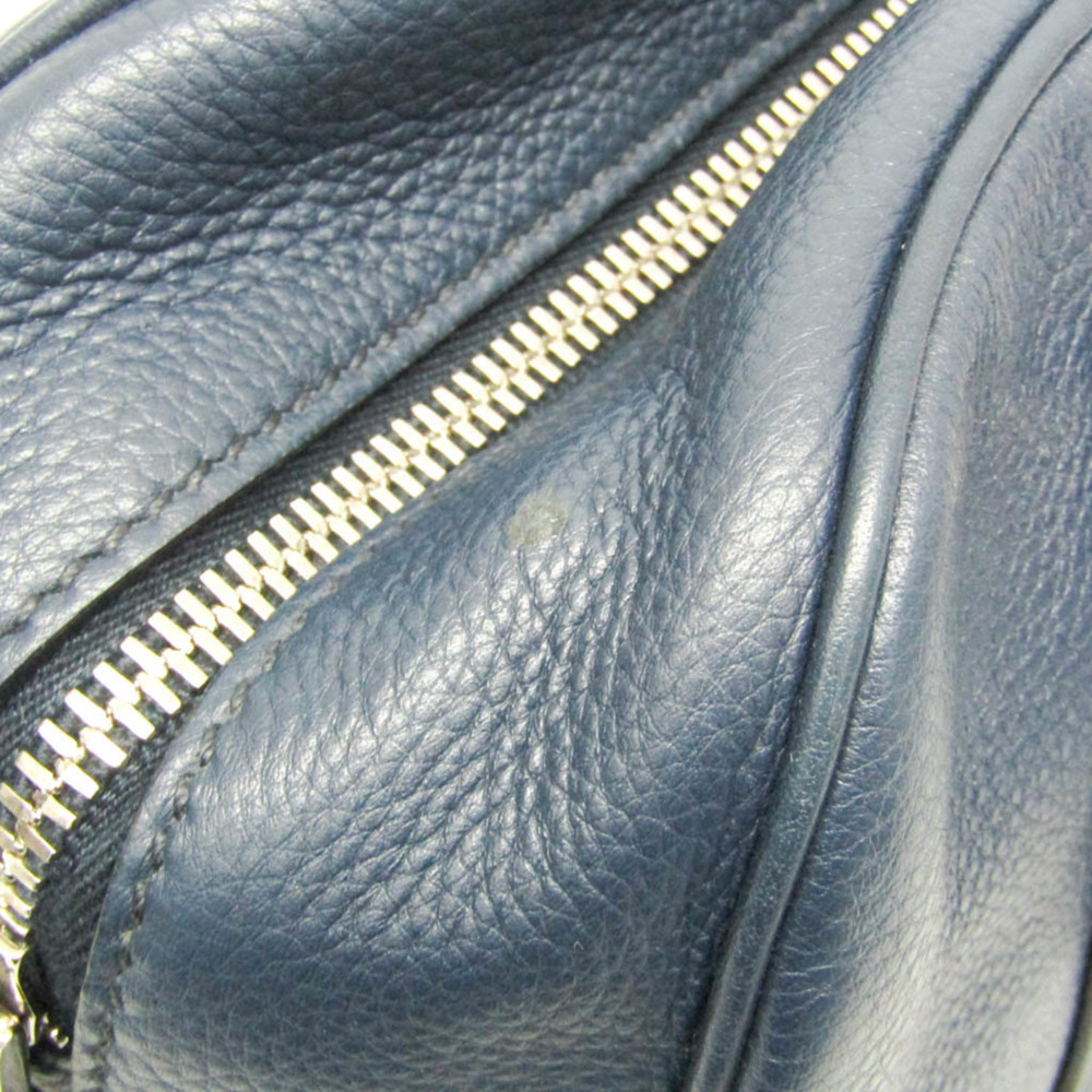 PRADA Blue Leather Shoulder Bag - Picture 7 of 14
